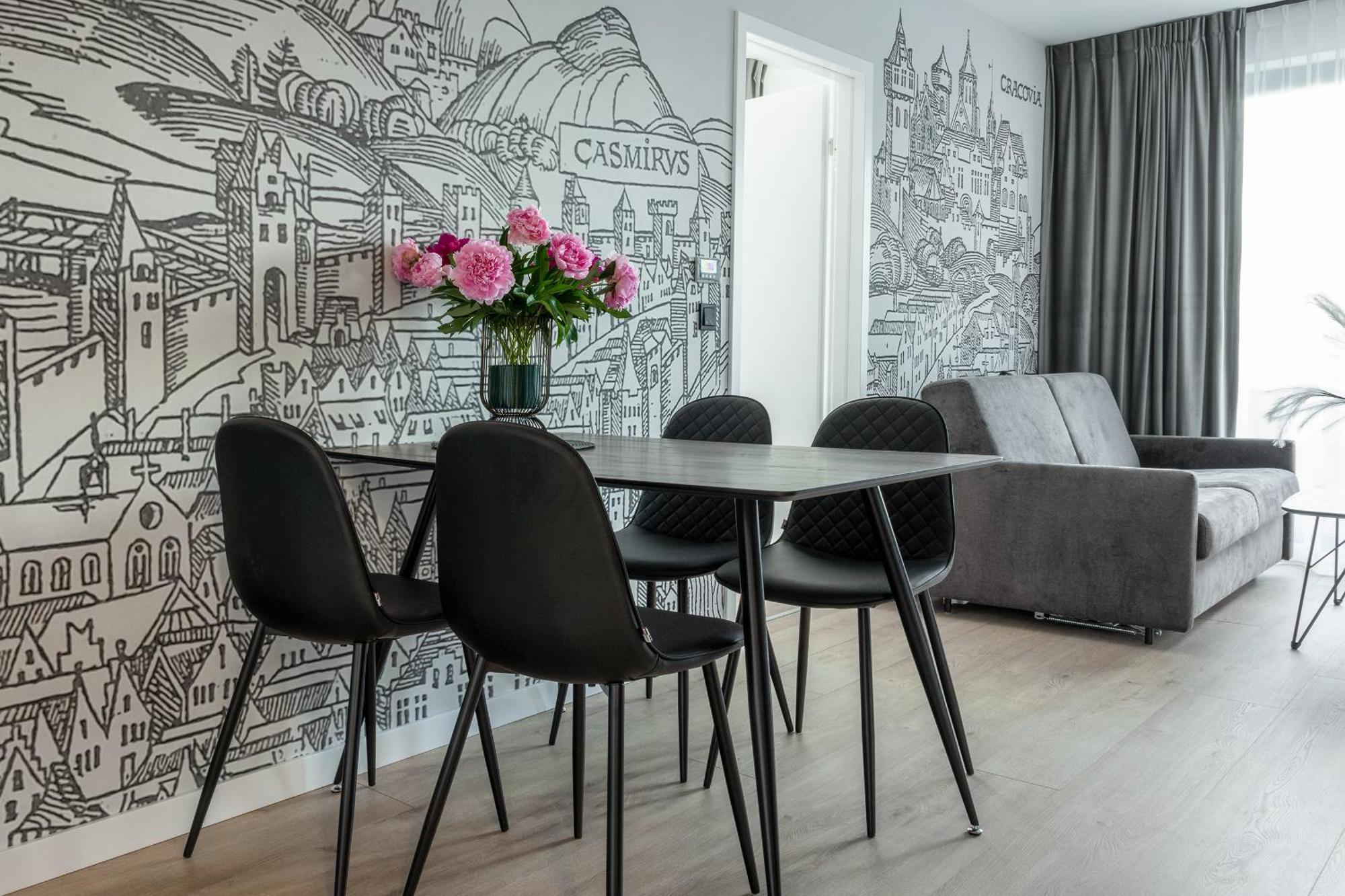 Inpoint Apartments G15 Near Old Town & Kazimierz District & Parking Option Krasków Δωμάτιο φωτογραφία